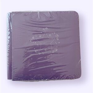 Creative Memories Purple Stardust 7x7 Album w/12 Pages, New